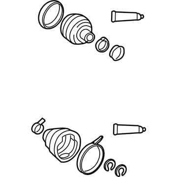 Toyota 04438-01080 Outer Boot