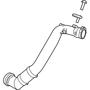 Ford FL3Z-6F073-B Outlet Hose