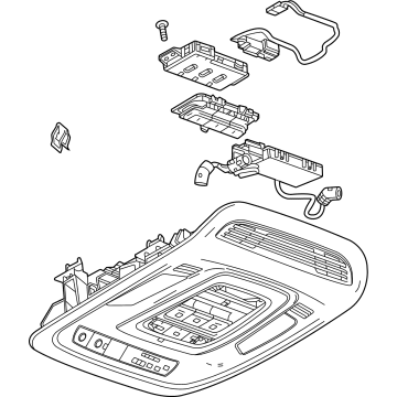 GM 84661216 Overhead Console