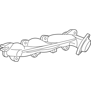 Mopar 53013848AG Exhaust Manifold