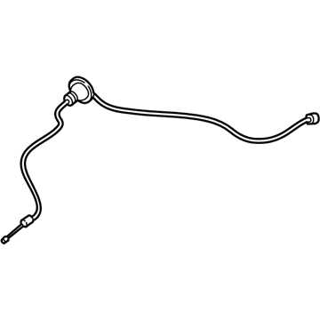 BMW 51-23-7-299-165 Rear Bowden Cable