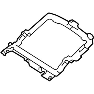 Infiniti 26428-4GA0A Backplate-Map Lamp