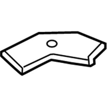 BMW 51-17-7-279-519 Drip Moulding, Left