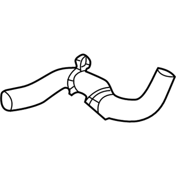 Lexus 16572-31490 Hose, Radiator, NO.2