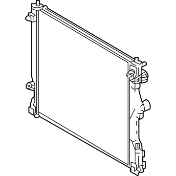 Lexus 16400-31B20 Radiator Assembly