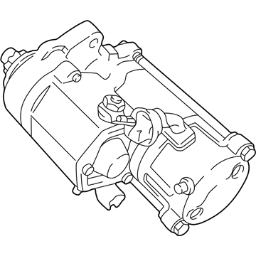 Lexus 28100-74260-84 Reman Starter Assembly