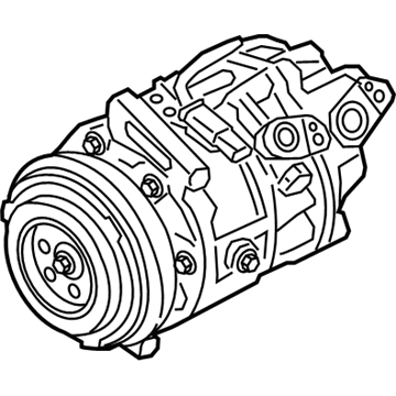 BMW 64-52-6-822-848 Air Conditioning Compressor