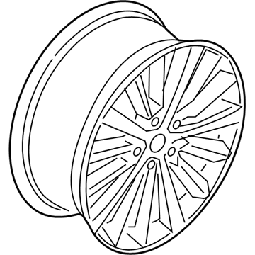 Ford HP5Z-1007-A Wheel, Alloy
