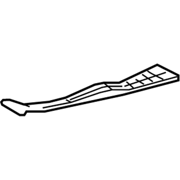 Hyundai 86696-4R300 Cover-Rear Bumper Side Under, RH