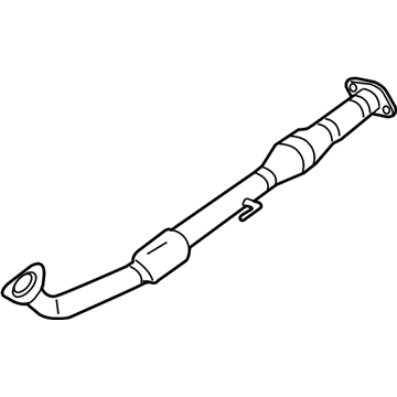 Nissan 20020-3Z800 Exhaust Tube Assembly, Front