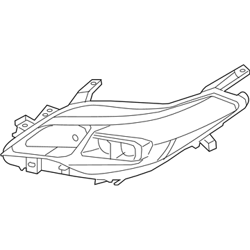 Toyota 81185-07130 Lens & Housing