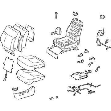 Lexus 71200-33F00-A2 Seat Assy, Front LH