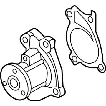 Nissan B1010-ED00A Pump Assembly Water