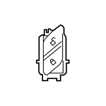 BMW 61-31-9-320-642 Switch, Central Locking System, Right