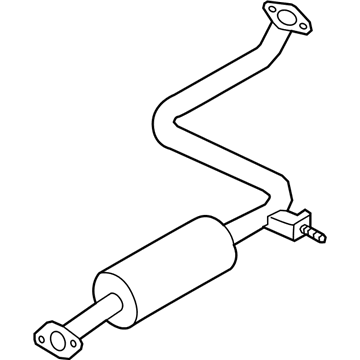 Nissan 20300-3Y400 Exhaust, Sub Muffler Assembly