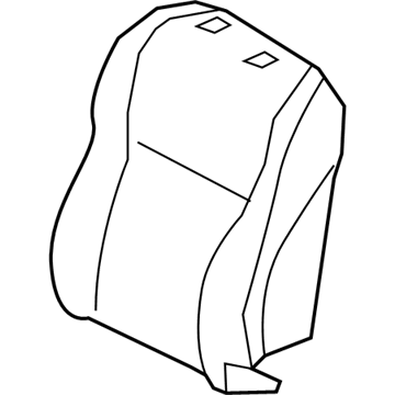 Toyota 71551-0E080 Seat Back Pad