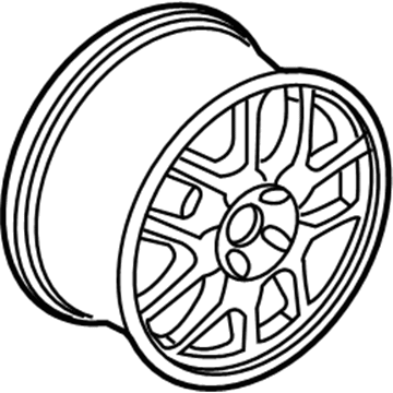 Ford 7R3Z-1007-A Wheel, Alloy