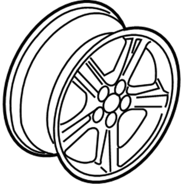 Ford 8R3Z-1007-S Wheel, Alloy