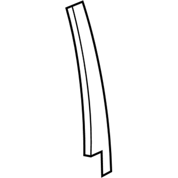 BMW 51-35-7-177-955 Cover, Column B, Door, Rear Left