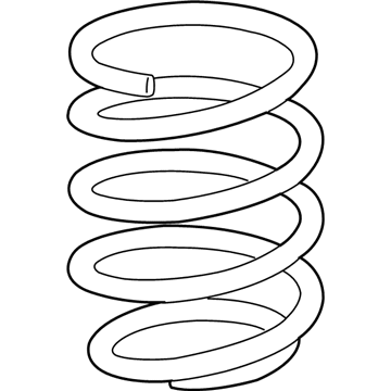 BMW 31-33-6-865-161 Front Coil Spring