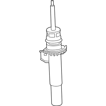 BMW 31-31-6-887-106 Front Right Spring Strut