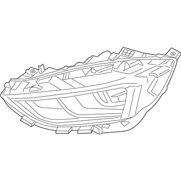 Ford KT4Z-13008-AZ Headlamp Assembly