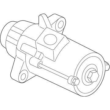 Honda 31200-RMX-004 Starter Motor Assembly (Sm-71003) (Mitsuba)