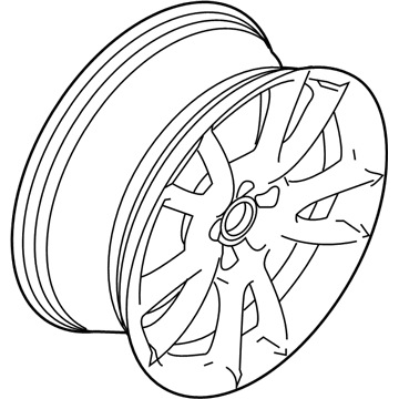 Ford DG1Z-1007-K Wheel, Alloy