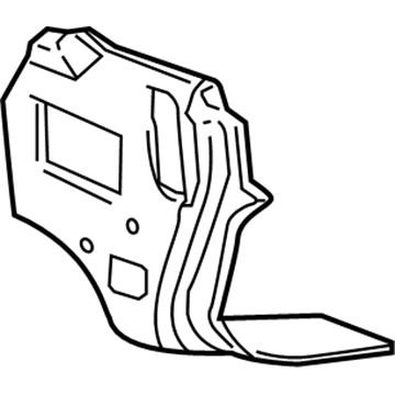 GM 15959628 PANEL, Floor And Toe Panel