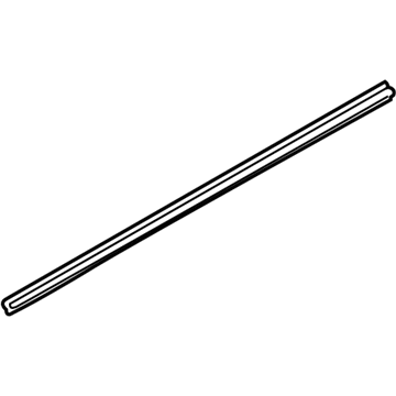 GM 96537414 Sealing Strip Asm, Front Side Door Window Inner