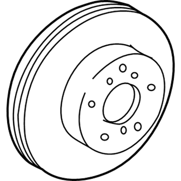 Toyota 43512-08021 Rotor