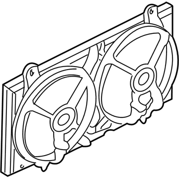 Nissan 21483-8J000 SHROUD Assembly