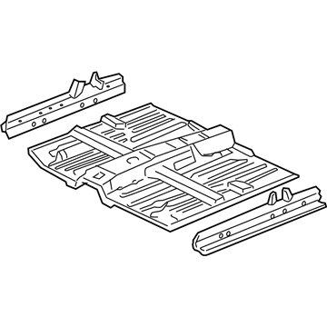 Honda 65100-S5W-A01ZZ Floor, FR.