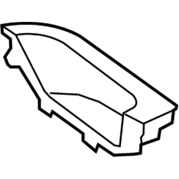 BMW 51-41-9-132-341 Reinforcement Plate, Left
