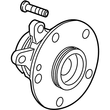 Honda 42200-TLA-A51 Bearing Assembly, Rear Hub Unit