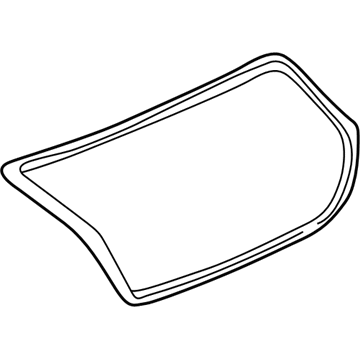 Infiniti 84830-AR000 WEATHERSTRIP-Trunk Lid