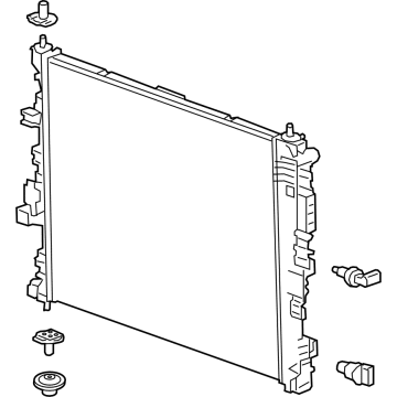 GM 84784576 Radiator