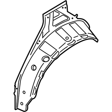 BMW 41-00-7-493-978 Wheel Arch Outer Rear Right