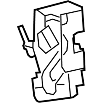 Mopar 4589425AF Rear Door Latch