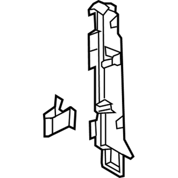 Ford BB5Z-78044C60-AA Cowl Kick Panel