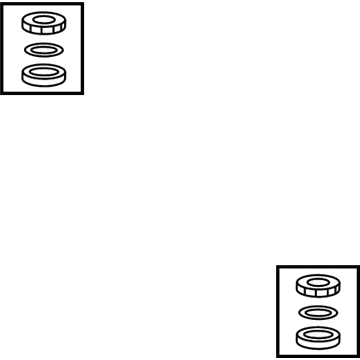 Acura 17046-STK-A00 Nut & Gasket Set, Fuel Lock