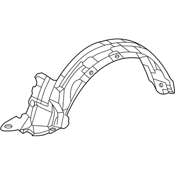 Toyota 53876-0C020 Fender Liner