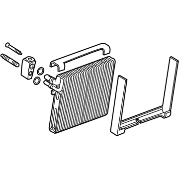 GM 84409864 Evaporator Core