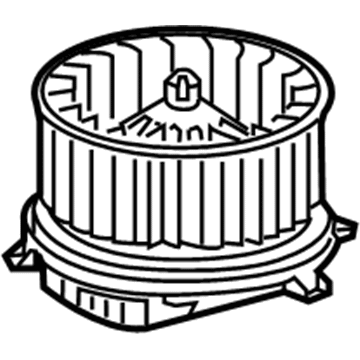 GM 84493340 Blower Motor