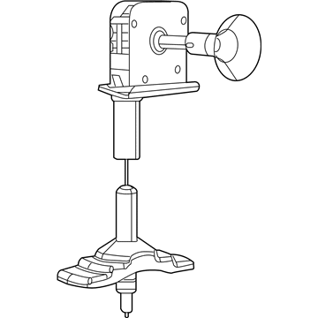Mopar 68230304AB WINCH-Spare Tire Carrier