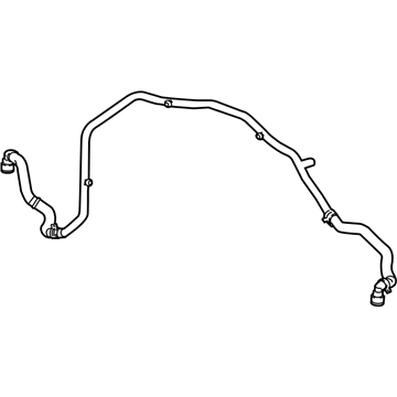 GM 84128556 Coolant Hose