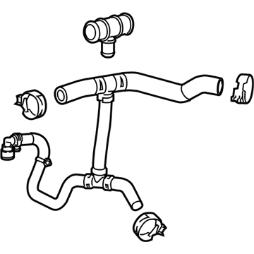 GM 84008553 Upper Hose