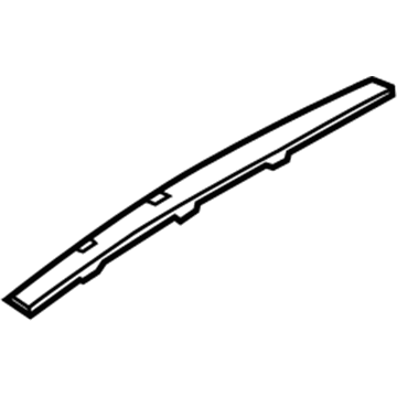 Hyundai 87236-B8500 Moulding-Roof No.1, RH