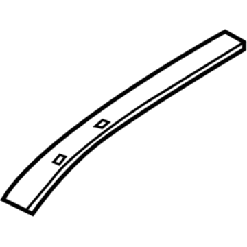 Hyundai 87235-B8500 Moulding-Roof No.1, LH