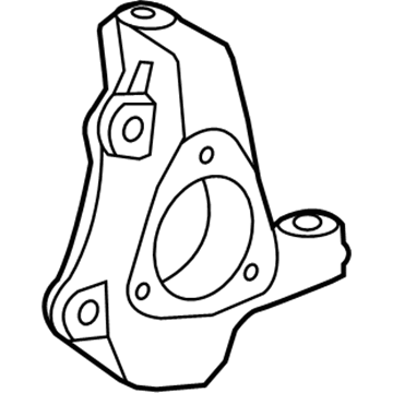 GM 22812744 Knuckle, Steering (W/ Hub) (Repair)